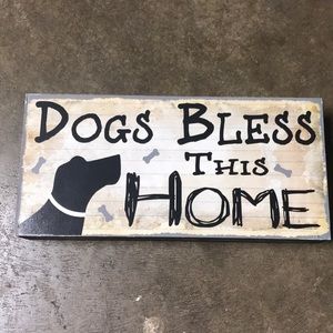 Dog Sign Decor!!! 🐶